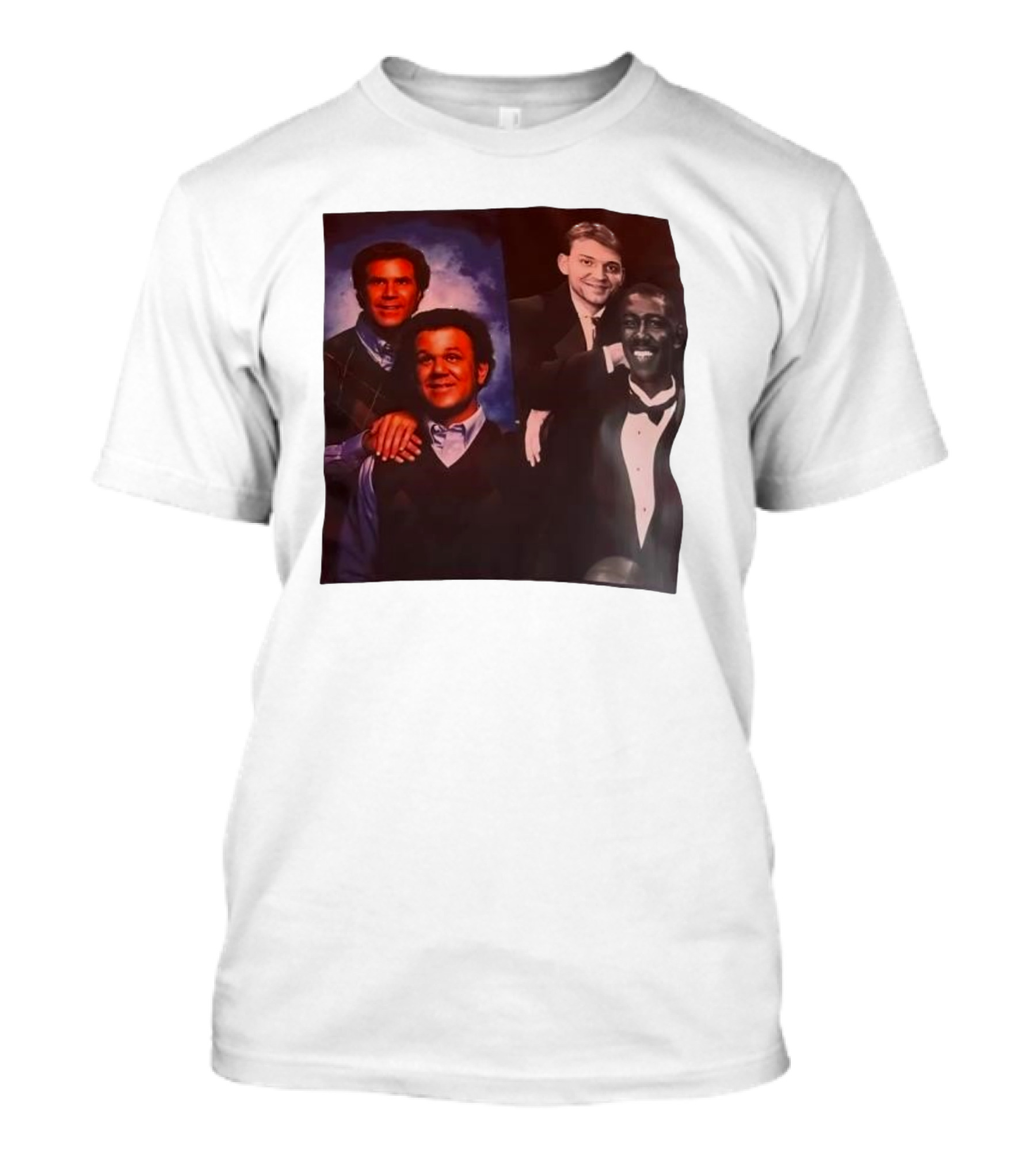 Brennan Dale School Picture Step Brothers Inspired Collage T-Shirt
