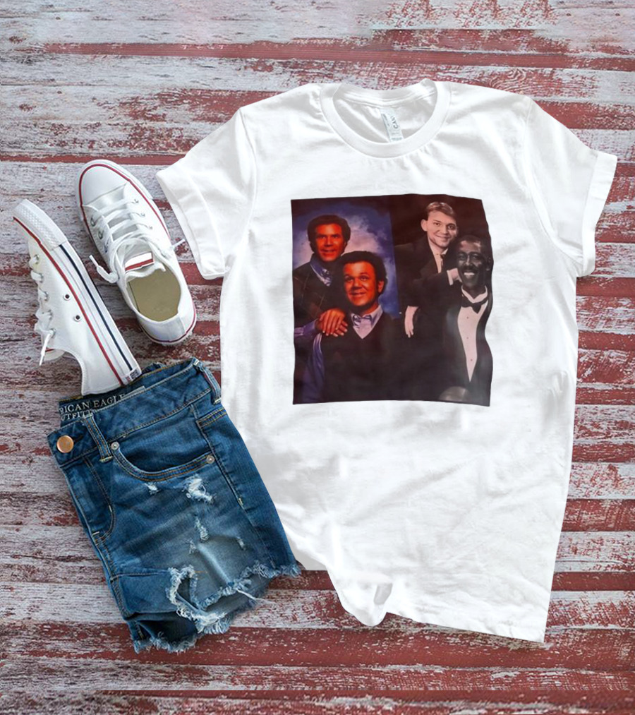 Brennan Dale School Picture Step Brothers Inspired Collage T-Shirt