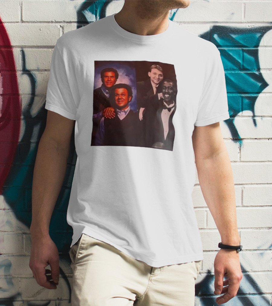 Brennan Dale School Picture Step Brothers Inspired Collage T-Shirt