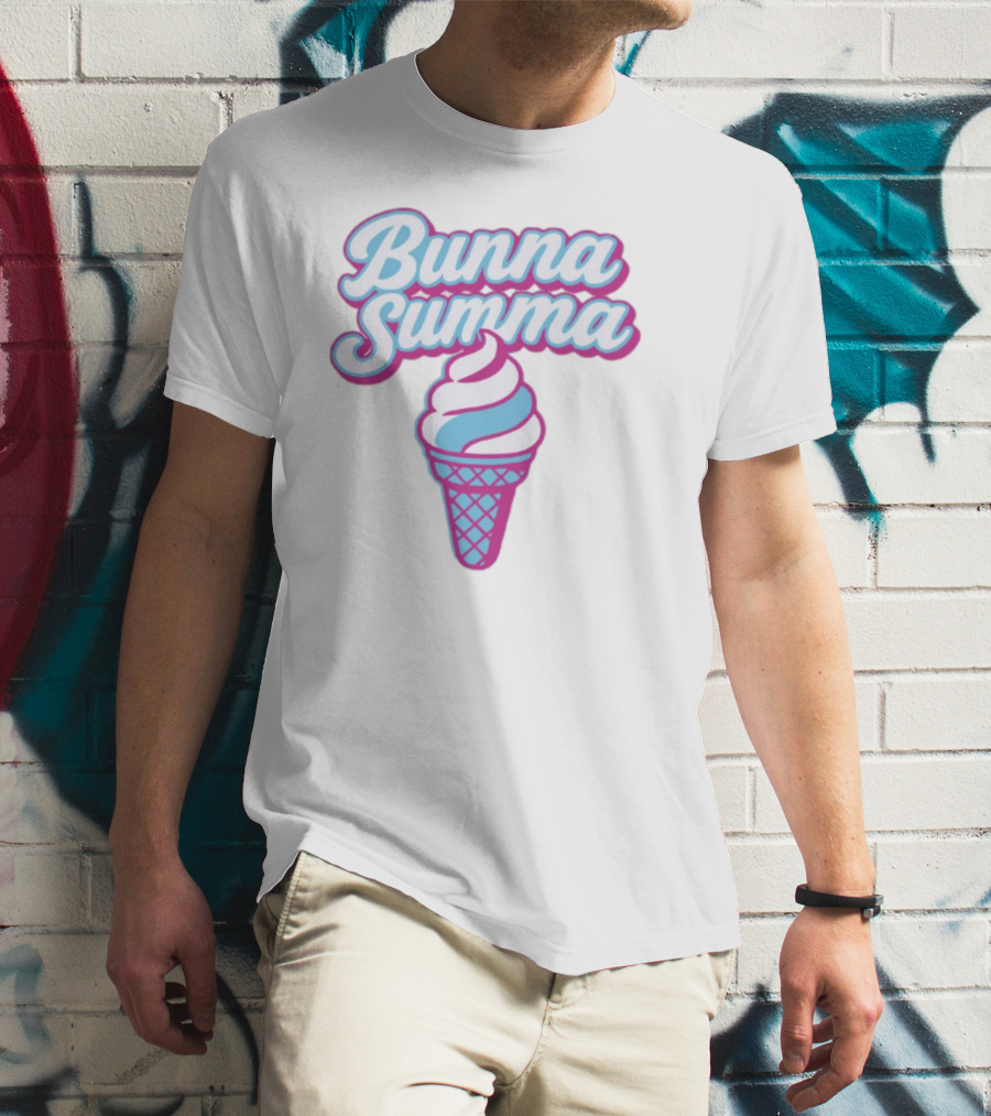 Bunna Summa Ice Cream Cone T-Shirt