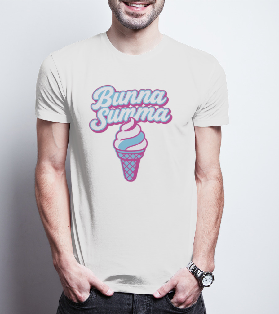 Bunna Summa Ice Cream Cone T-Shirt