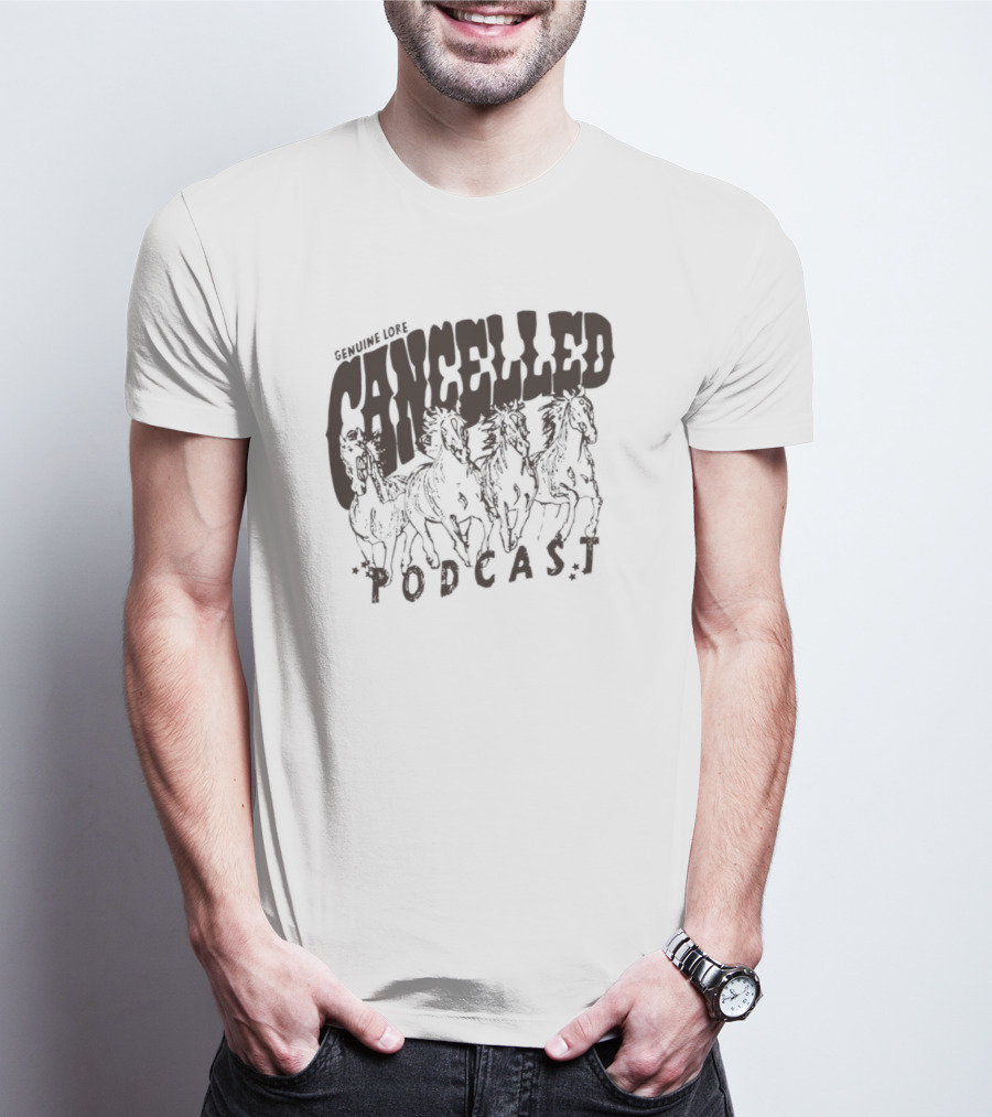 Genuine Cancelled Podcast Lore T-Shirt