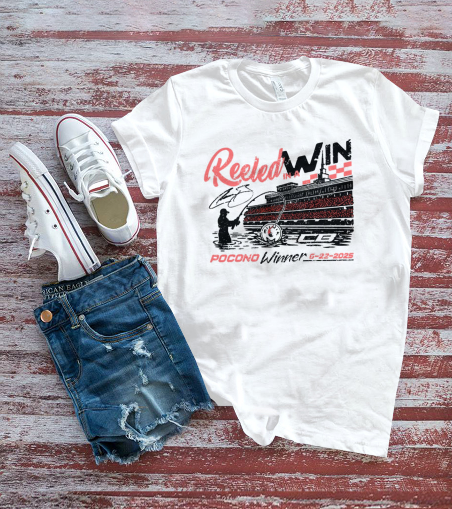 Chase Briscoe Reeled In Pocono Win 06-26-2022 T-Shirt