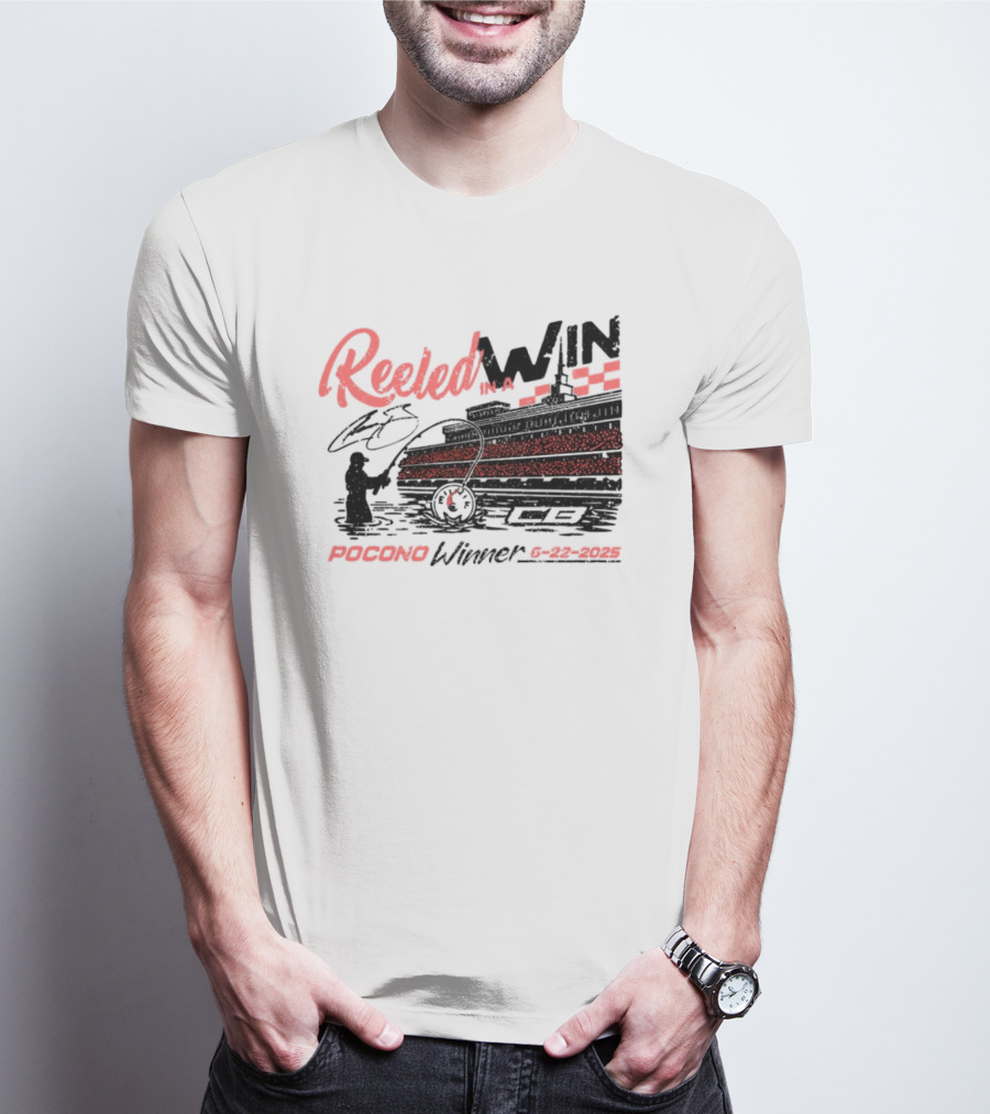 Chase Briscoe Reeled In Pocono Win 06-26-2022 T-Shirt