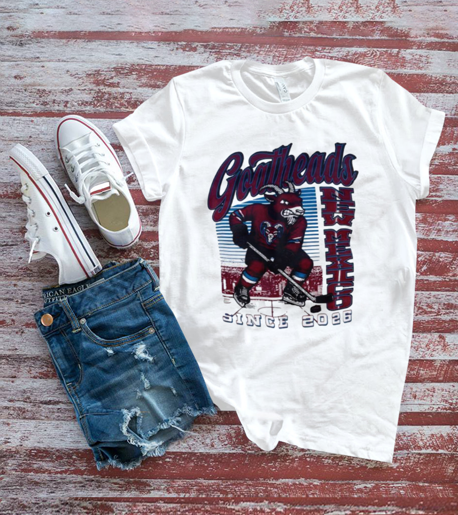Goatheads New Mexico Hockey Since 2026 Hometown Pride Collection T-Shirt