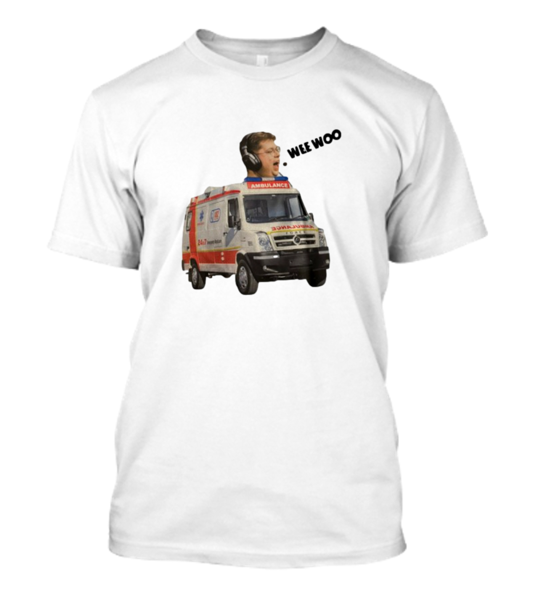 Karrigan Ambulance Wee Woo Finn Andersen Limited Edition T-Shirt