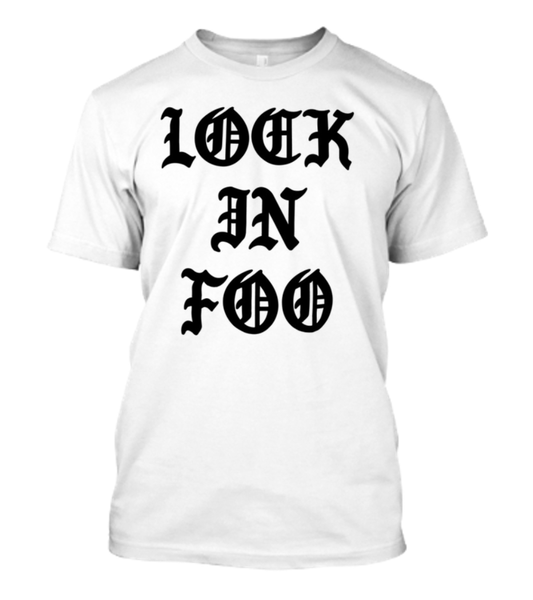 LOCK IN FOO Rock Metal Band Style T-Shirt