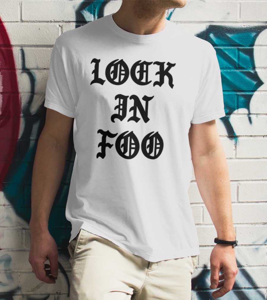 LOCK IN FOO Rock Metal Band Style T-Shirt