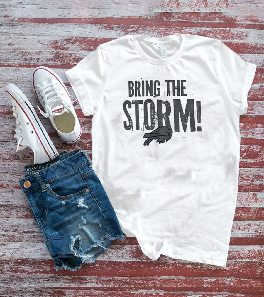 Buffalo Bills NFL Bring The Storm 2025 T-Shirt