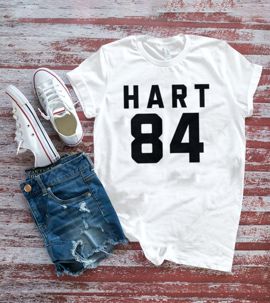 Punk Hart 84 Vintage Style Sports Number T-Shirt