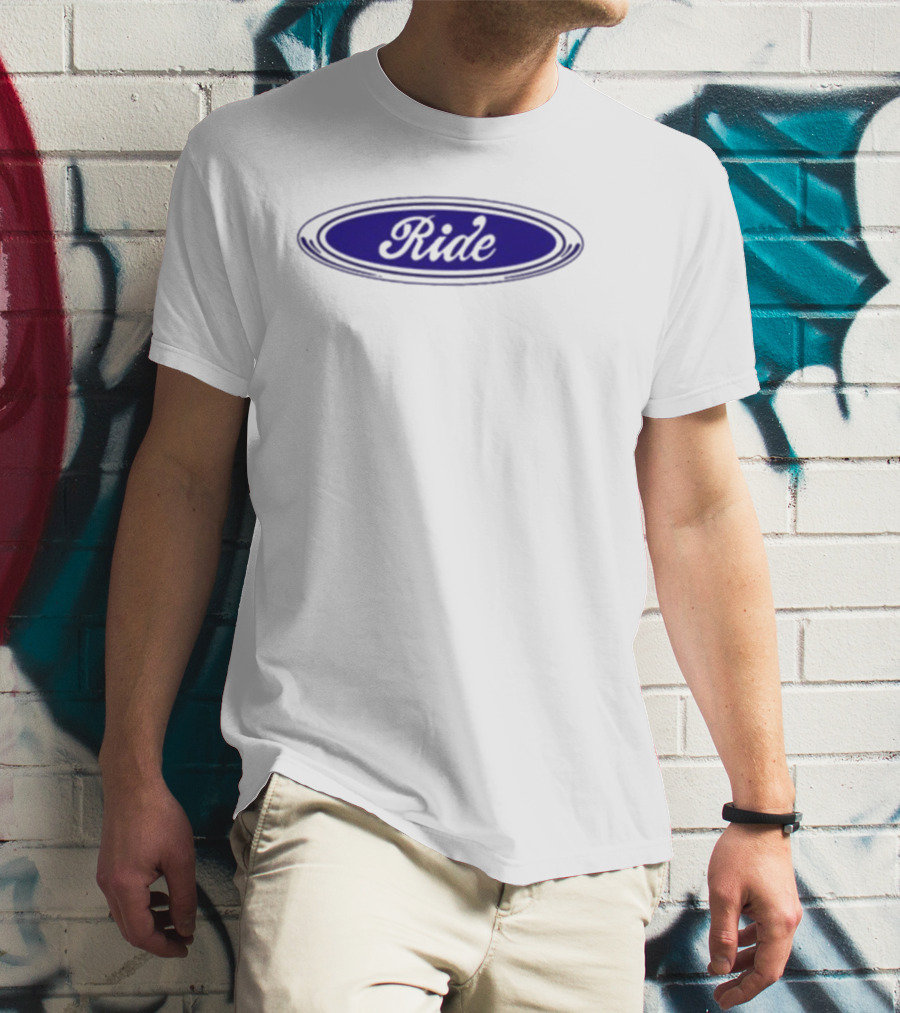 Ride Heritage Oval Vintage Style T-Shirt