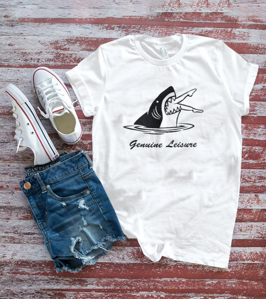 Shark Attack Genuine Leisure Vintage Aesthetic T-Shirt