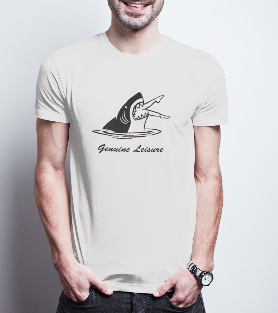 Shark Attack Genuine Leisure Vintage Aesthetic T-Shirt