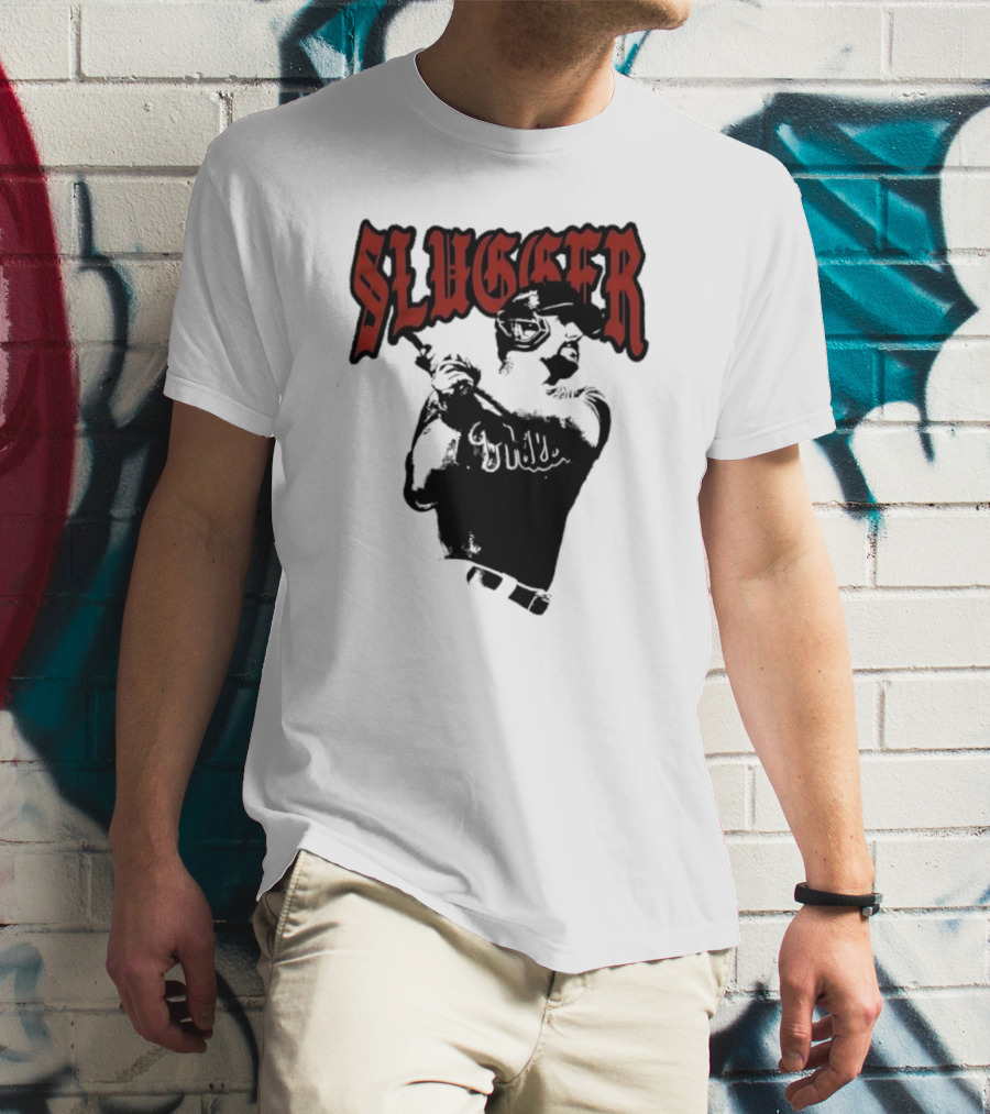 Slugger Kyle Schwarber Philadelphia Phillies T-Shirt