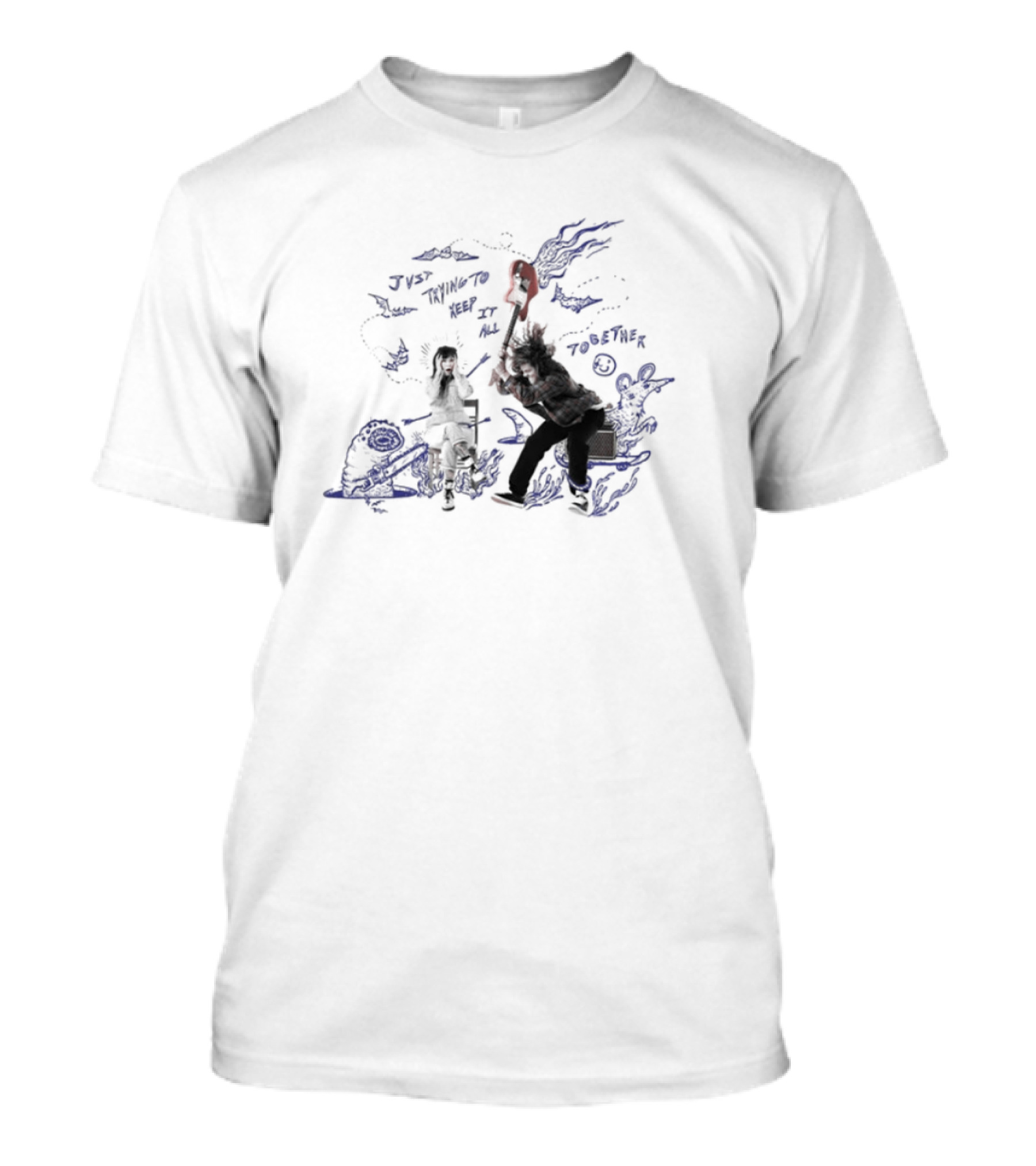 Yvette Young Keep It All Together Music Visual And Character Interaction T-Shirt