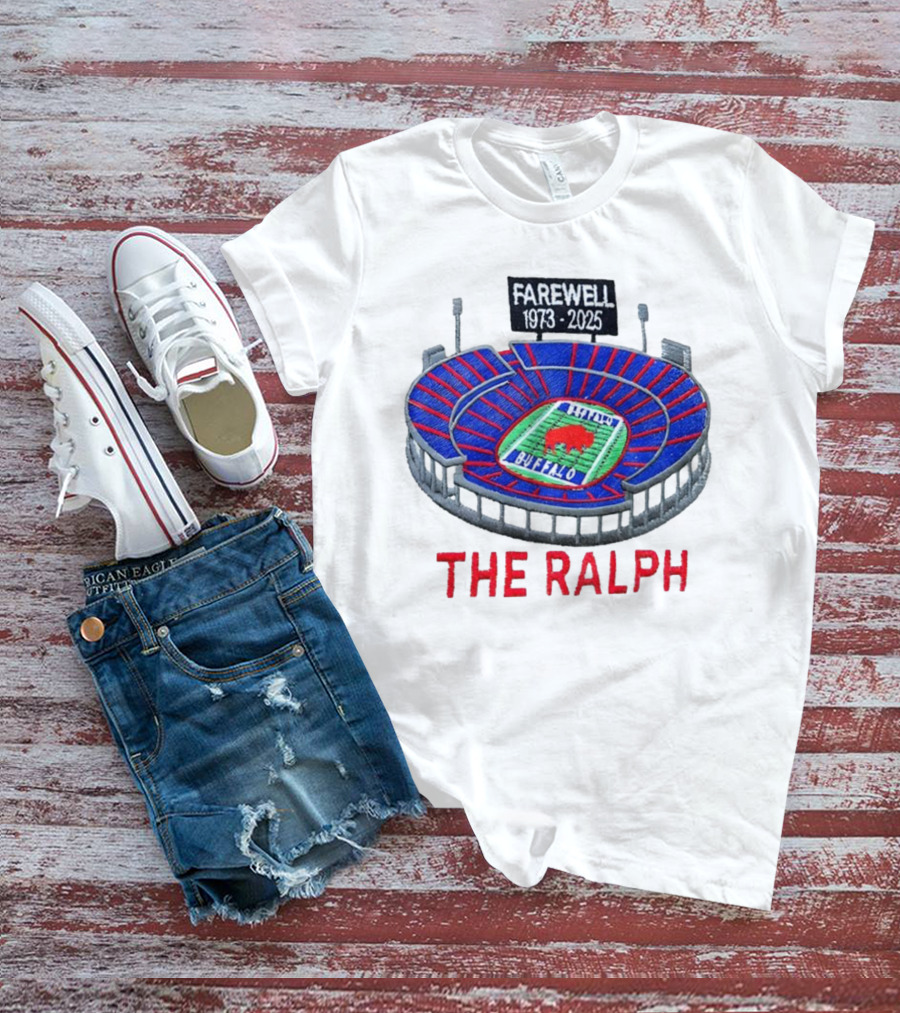 Buffalo Bills NFL Farewell 1973-2025 The Ralph Stadium T-Shirt