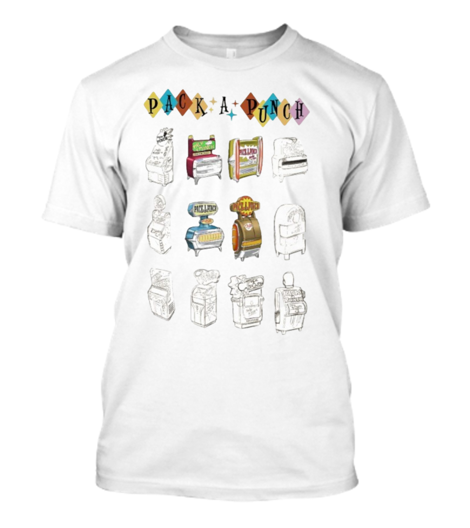 Pack-A-Punch Evolution Call Of Duty Machines T-Shirt