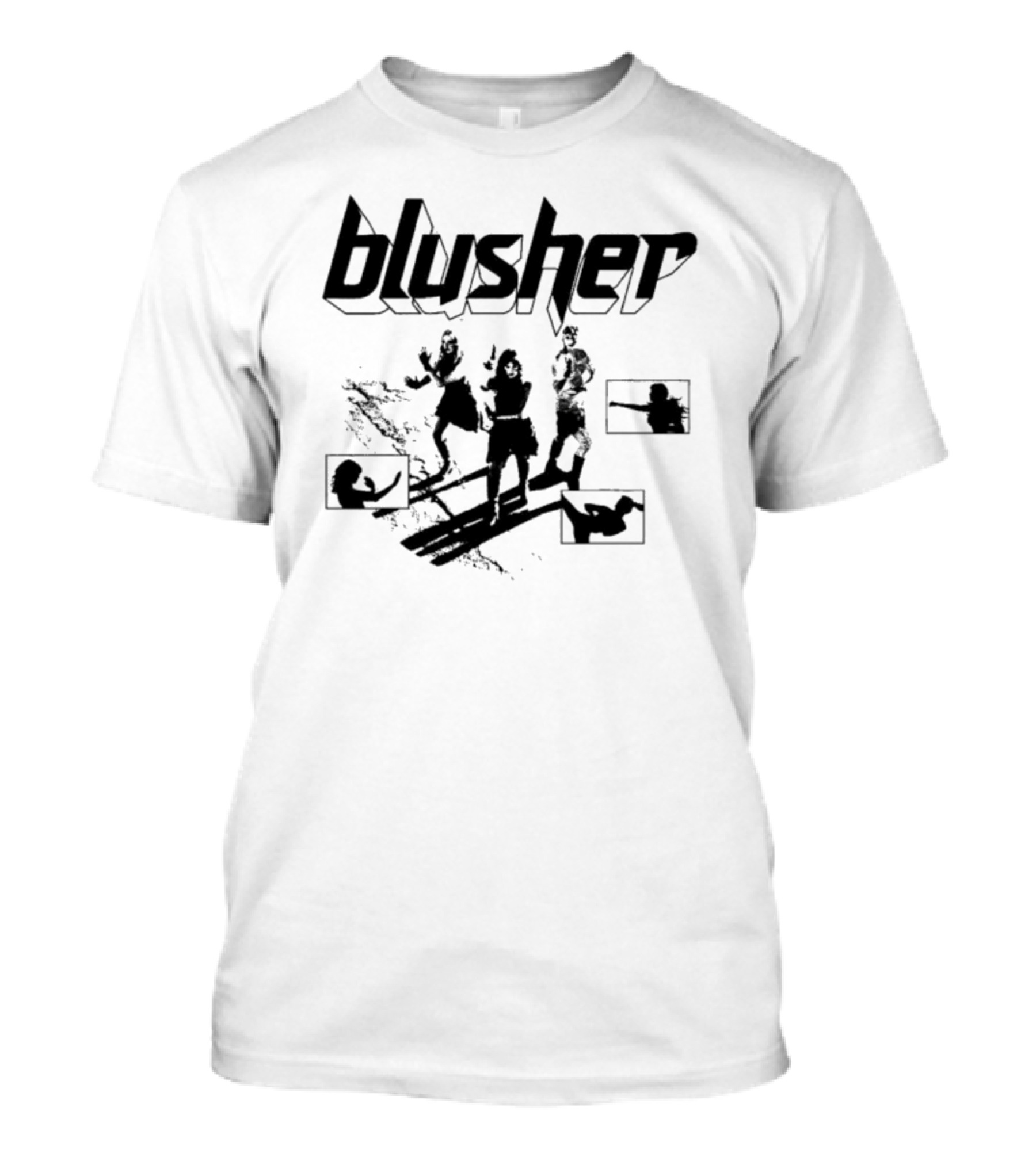 Blusher Sketch Dance Line Art T-Shirt