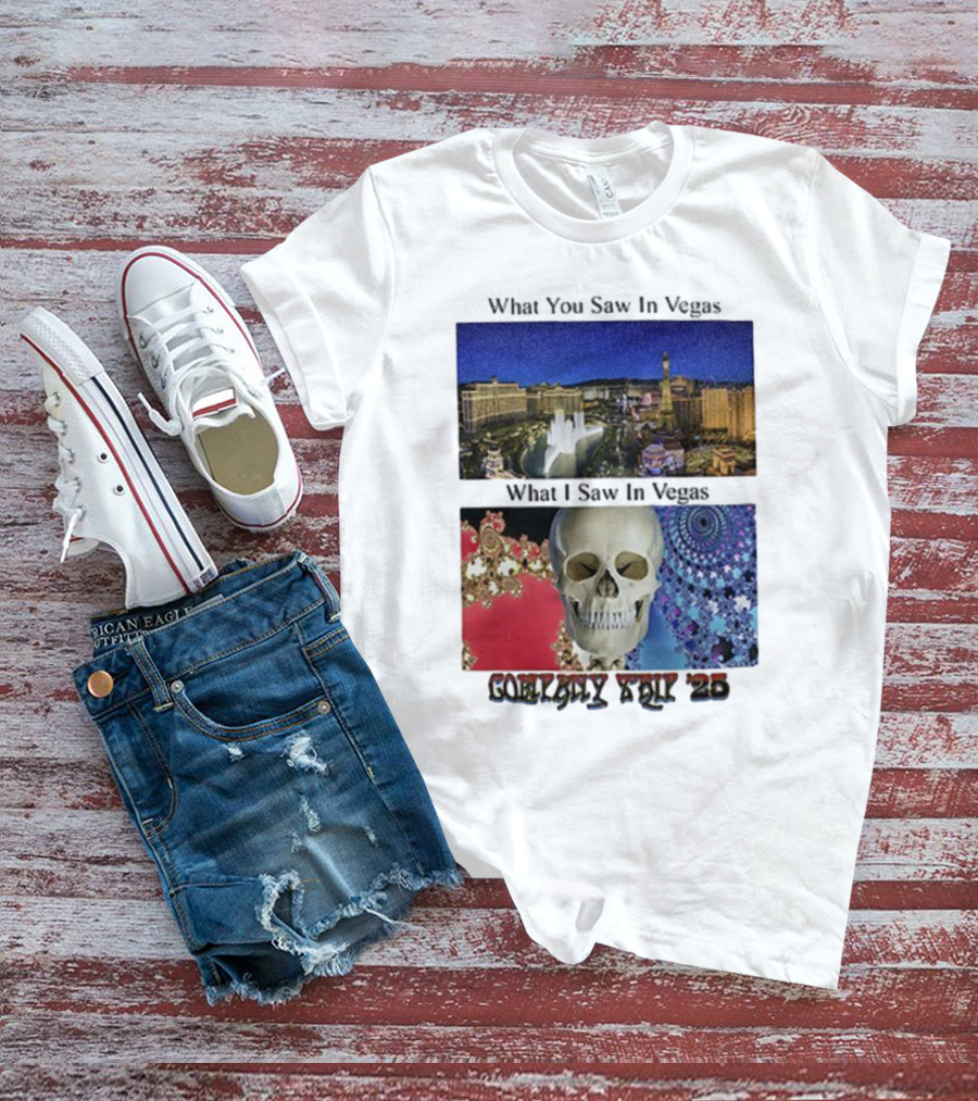 What You Saw In Vegas What I Saw In Vegas Company Trip 25 T-Shirt