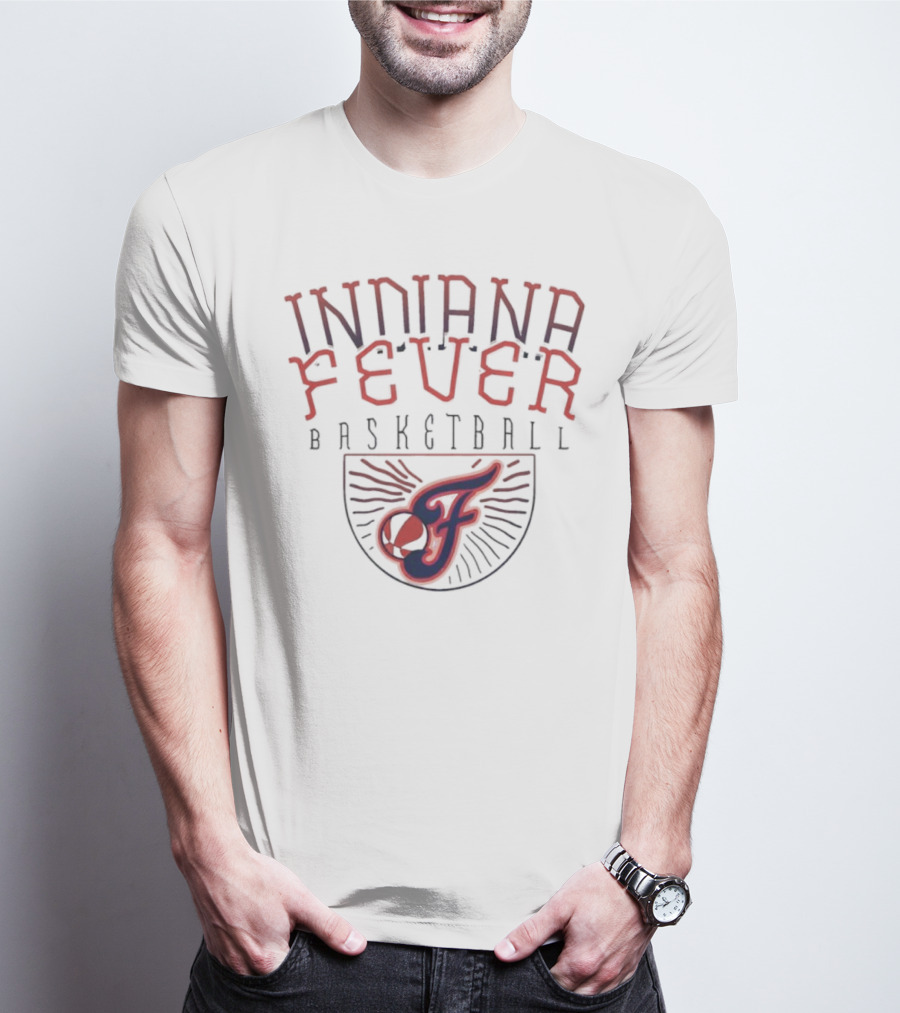 Indiana Fever Basketball Urban Relaxed Fit Essentials T-Shirt