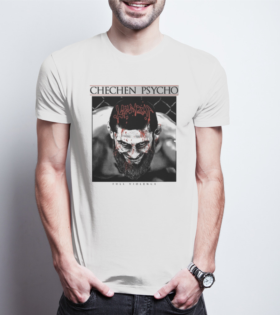 Chechen Psycho Hamzat Full Violence T-Shirt