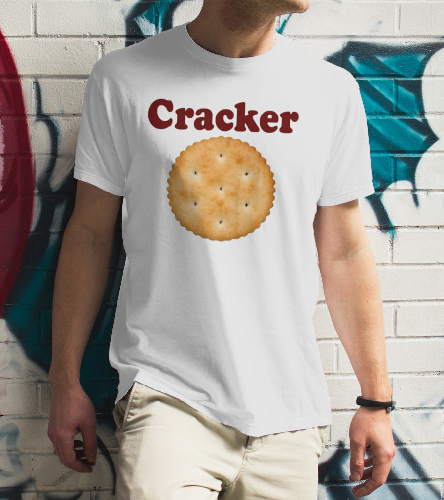 Cracker Biscuit Snack Round Baked Treat T-Shirt