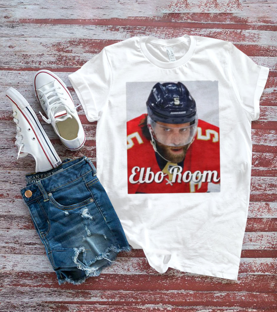 Elbo Room Hockey Player Warrior Number 5 T-Shirt