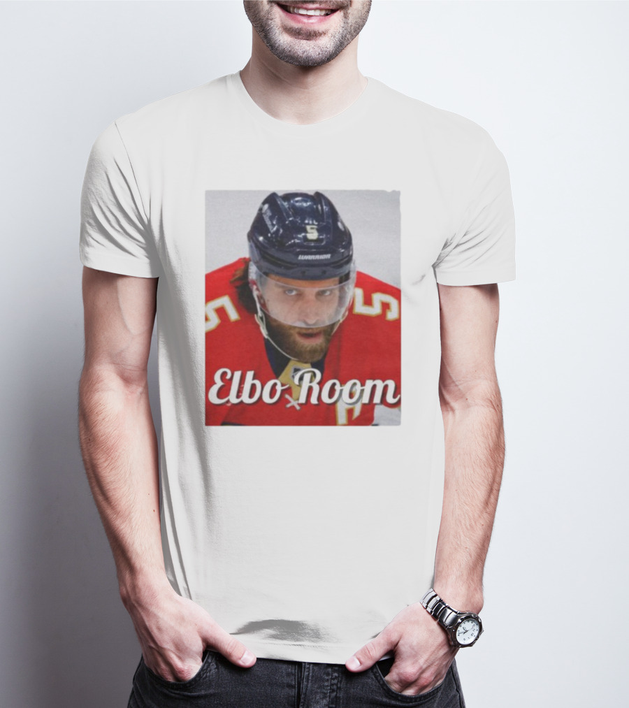 Elbo Room Hockey Player Warrior Number 5 T-Shirt