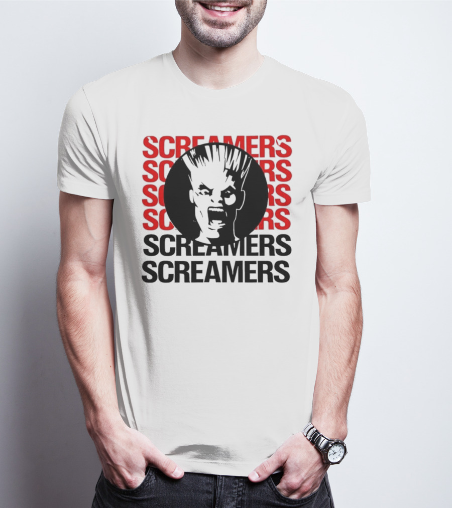 Screamers Demos Album Punk Iconic Silhouette T-Shirt