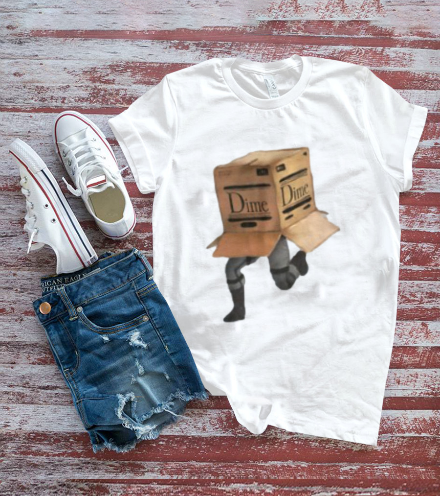 Metal Gear Solid Dime Box Costume Running T-Shirt