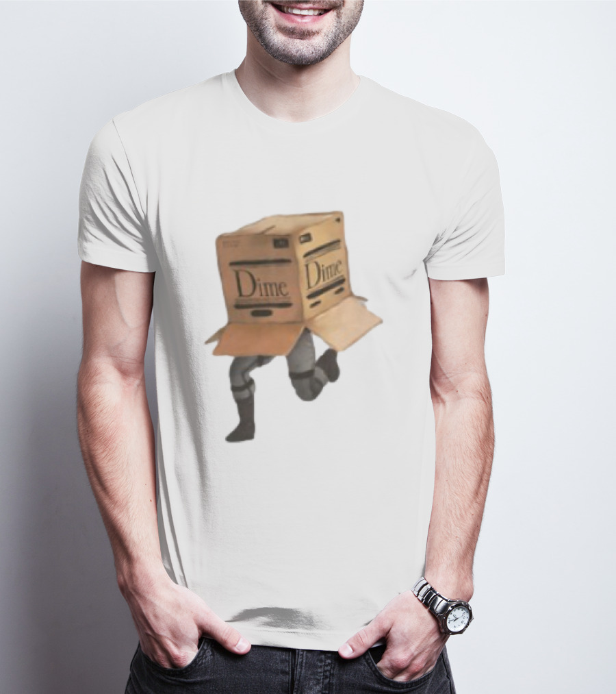 Metal Gear Solid Dime Box Costume Running T-Shirt