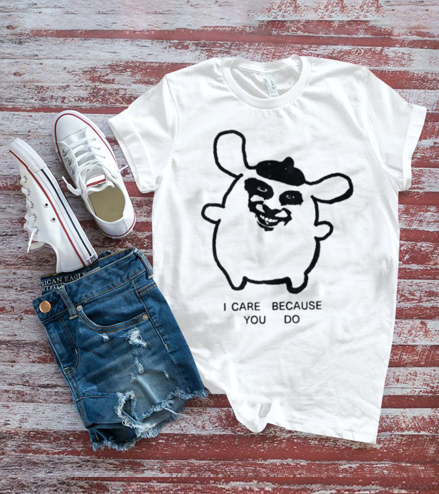 Asthmagasm I Care Because You Do Unique Cartoon Creature Pajamas T-Shirt