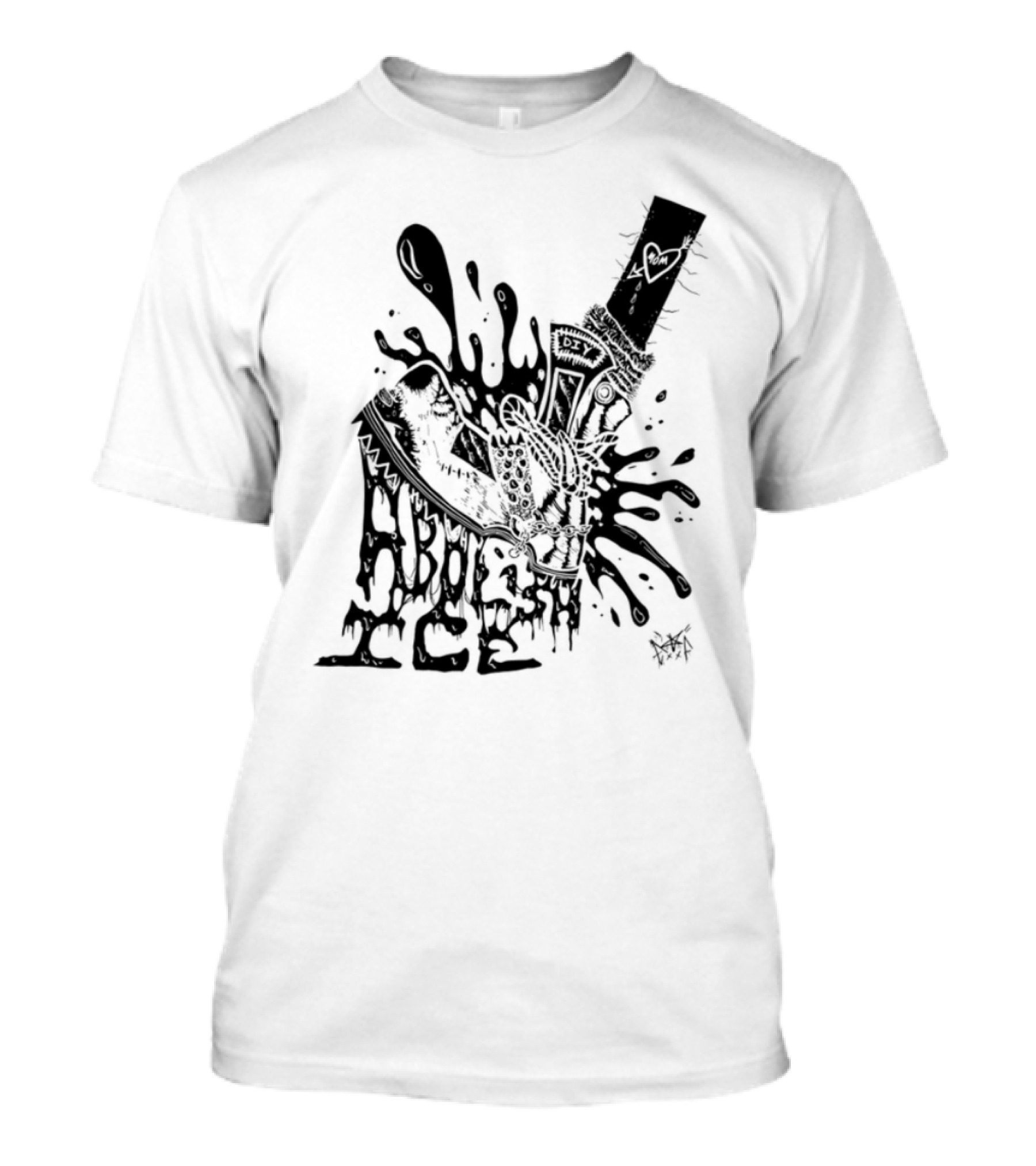 Punkwithacamera Abolish Ice Wildly Vibrant Music And Art Fusion T-Shirt