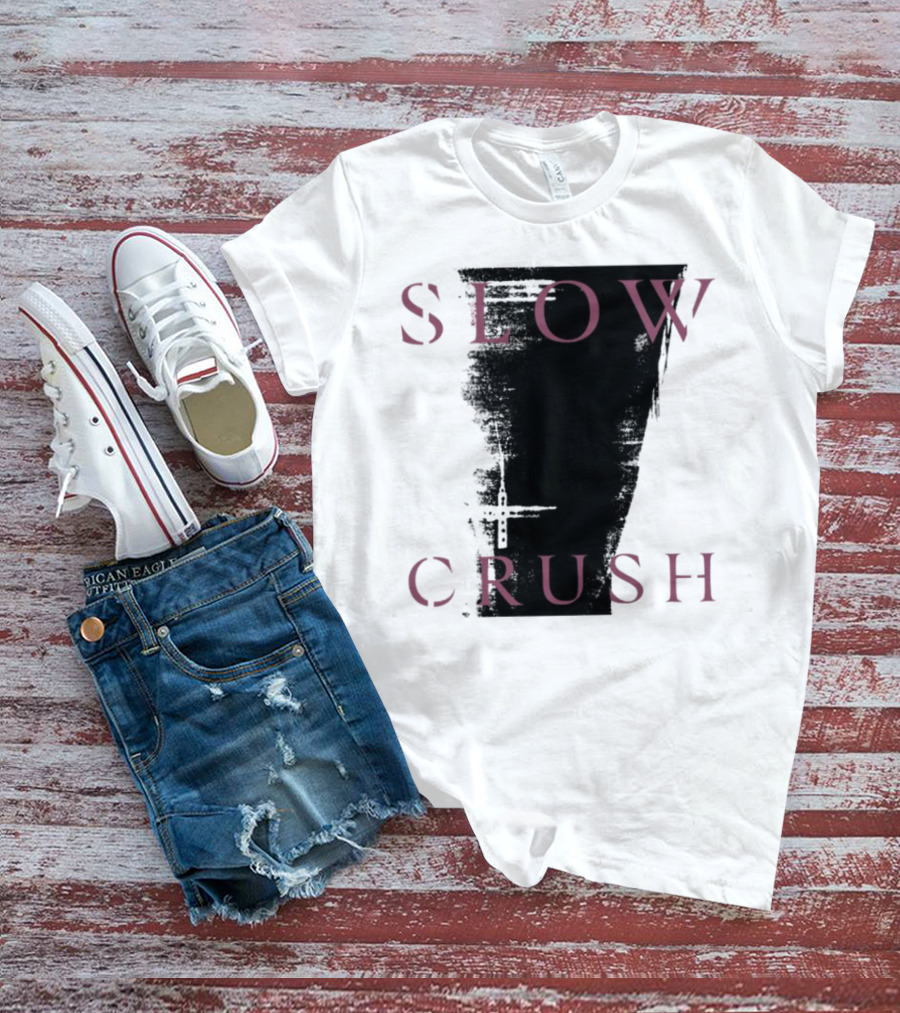 Slow Crush Thirst White 7 T-Shirt