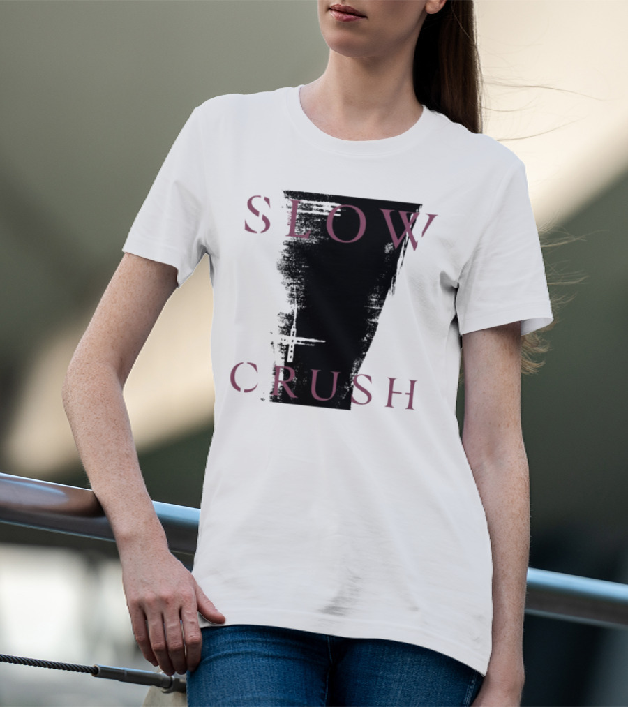 Slow Crush Thirst White 7 T-Shirt