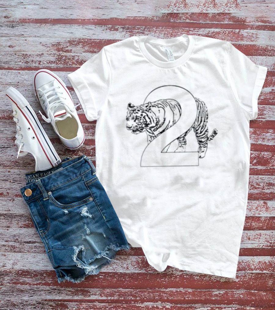 222 Pixel Tiger Graphic Wild Style T-Shirt