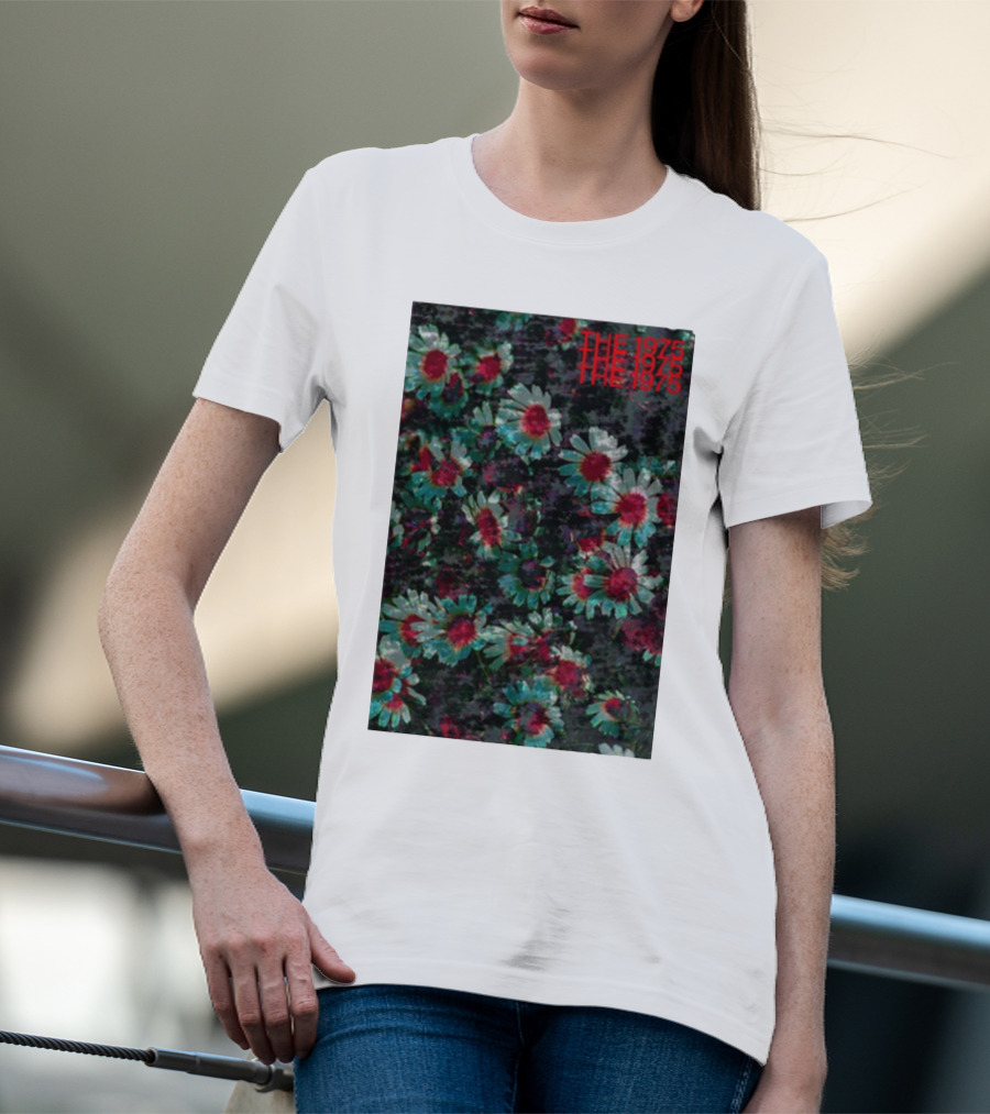 The 1975 Floral Print Graphic Flowers The 1975 T-Shirt