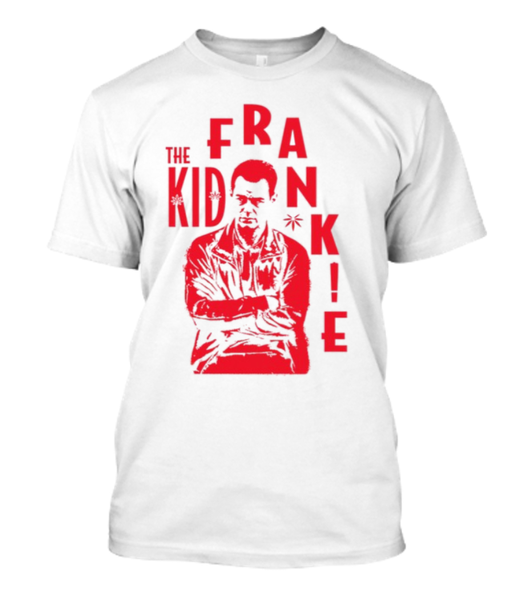 The Kid Frankie Kush Red Bold Text Outline T-Shirt