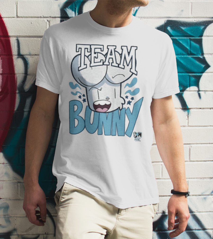 Team Bunny BvM Comic Characters Iconic Style T-Shirt
