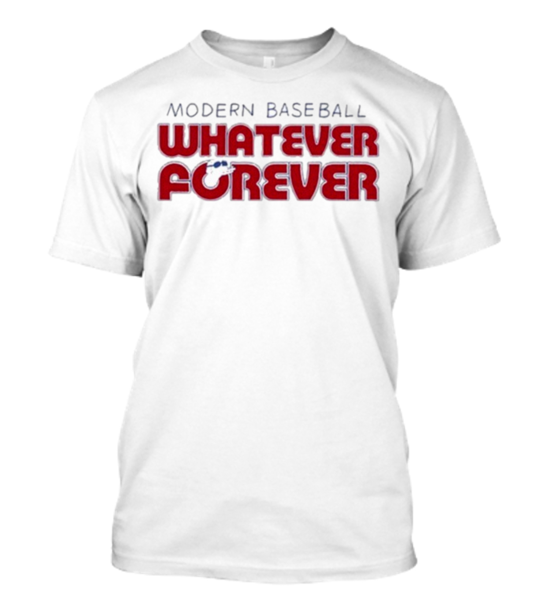 Modern Baseball Whatever Forever Thumbs Up Gesture T-Shirt