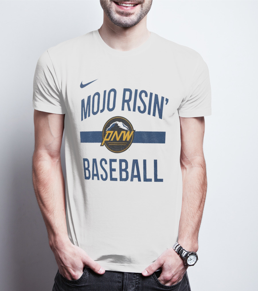 Nike Mojo Risin' Baseball PNW Seattle Mariners City Connect T-Shirt