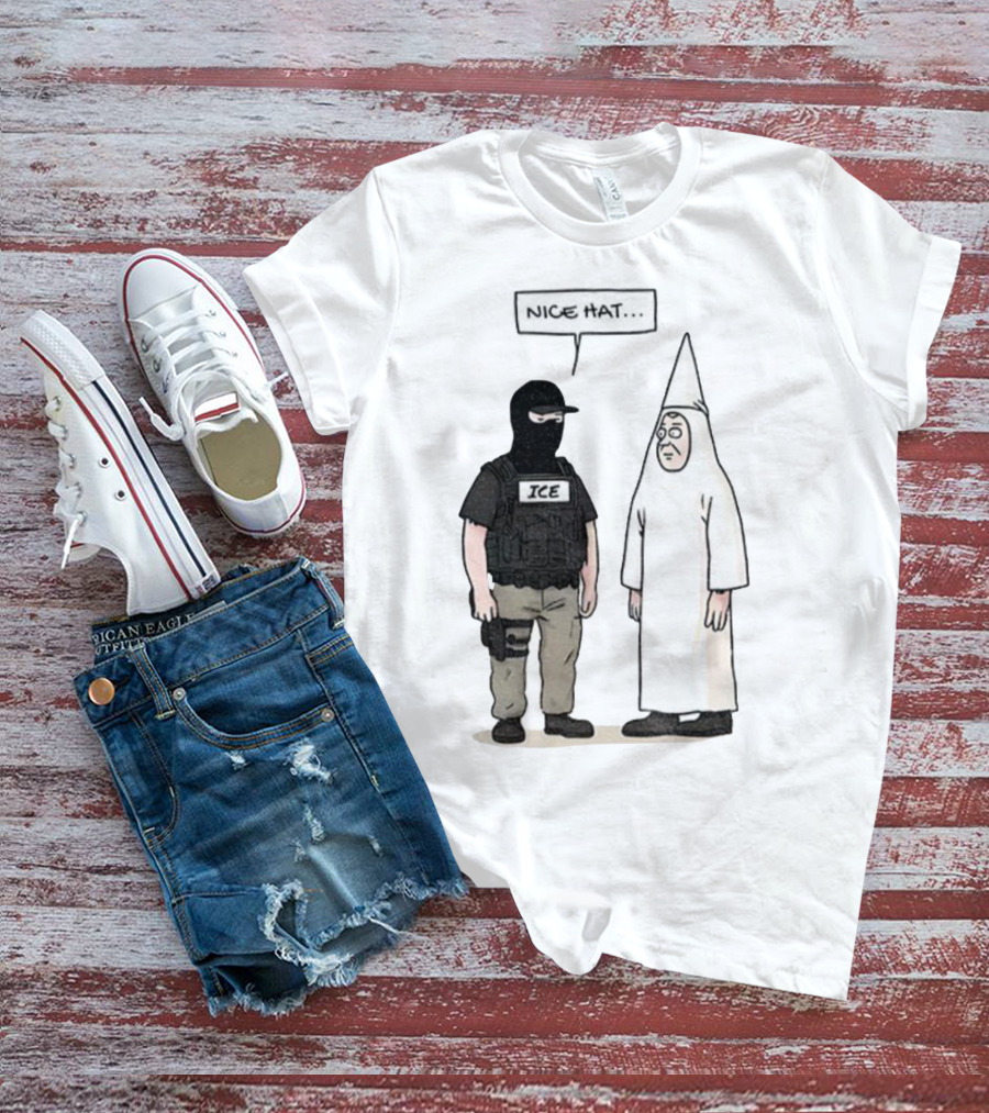 Subtle Fuck Trump Fuck ICE Nice Hat T-Shirt