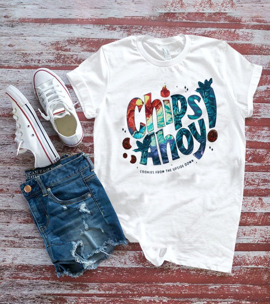 Chips Ahoy Cookies From The Upside Down Stranger Things Inspired T-Shirt