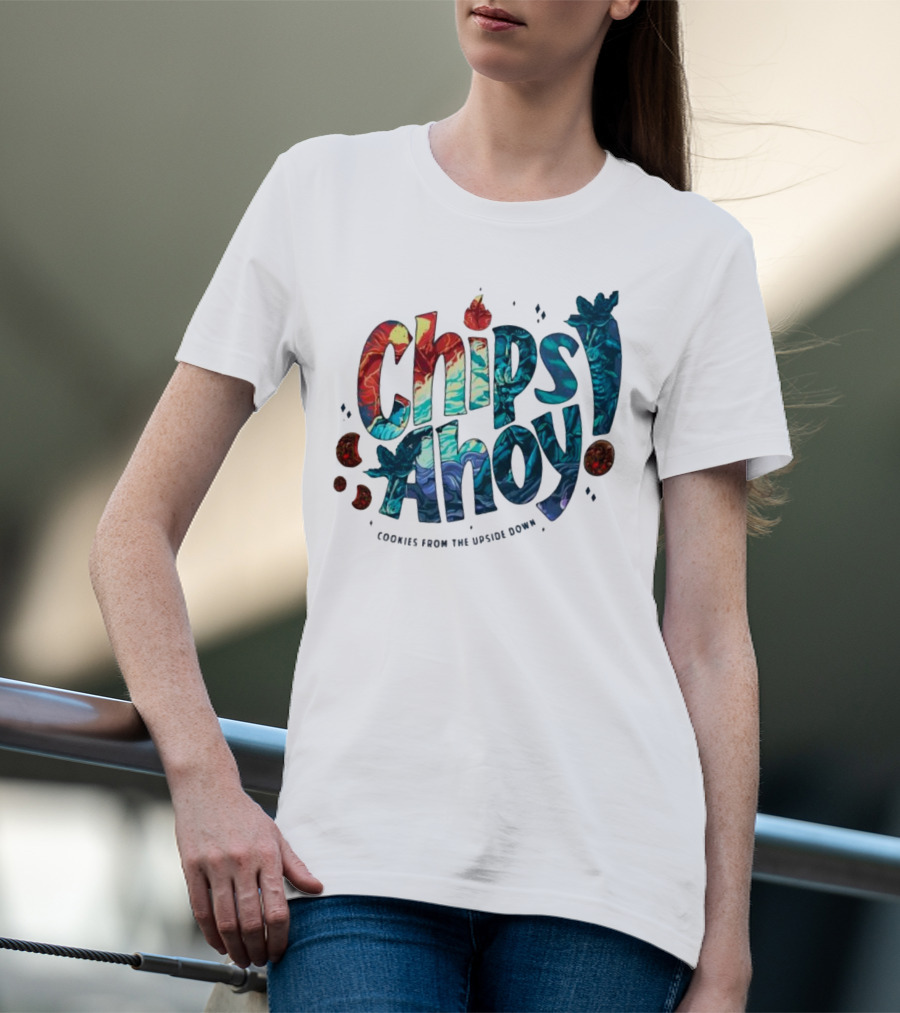 Chips Ahoy Cookies From The Upside Down Stranger Things Inspired T-Shirt
