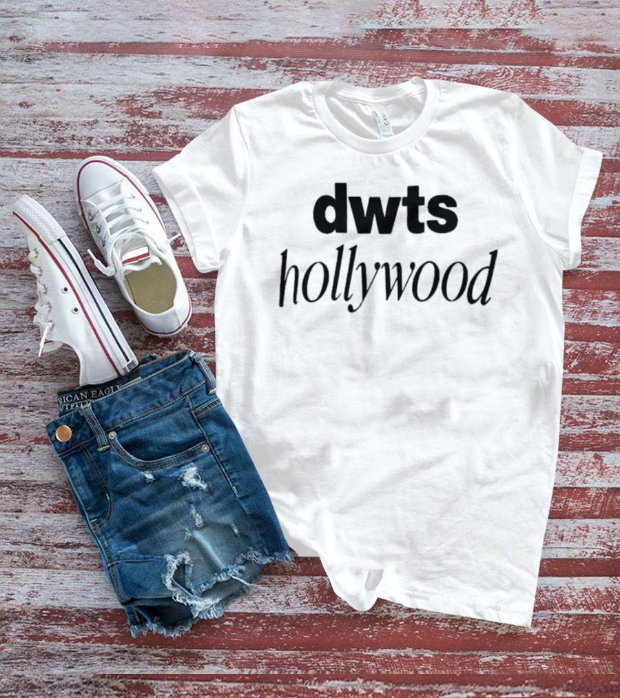 DWTS Hollywood Stars Dance Silhouette T-Shirt