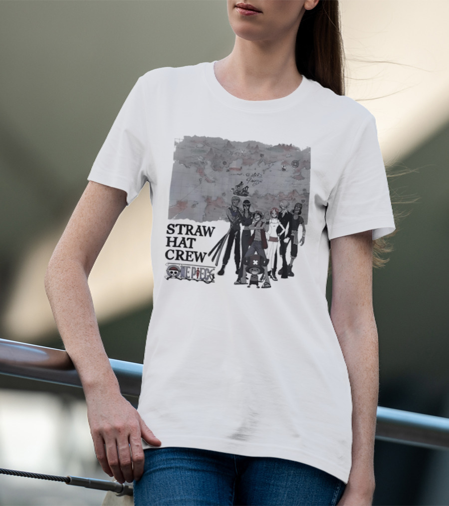 Straw Hat Crew Monkey D Luffy One Piece Series T-Shirt