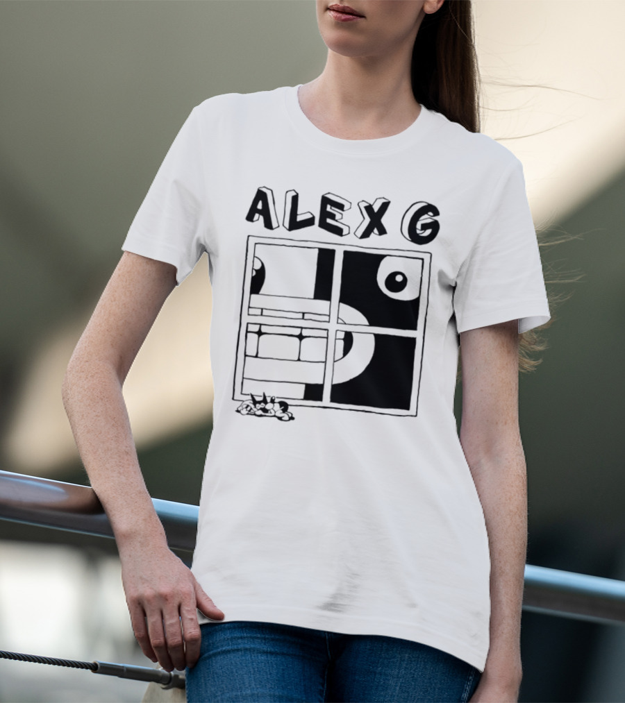 Alex G Concert Tour Music Window Design T-Shirt