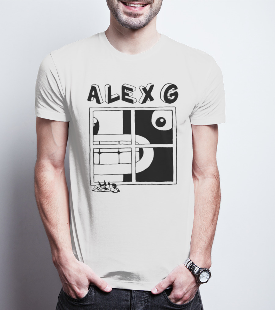Alex G Concert Tour Music Window Design T-Shirt