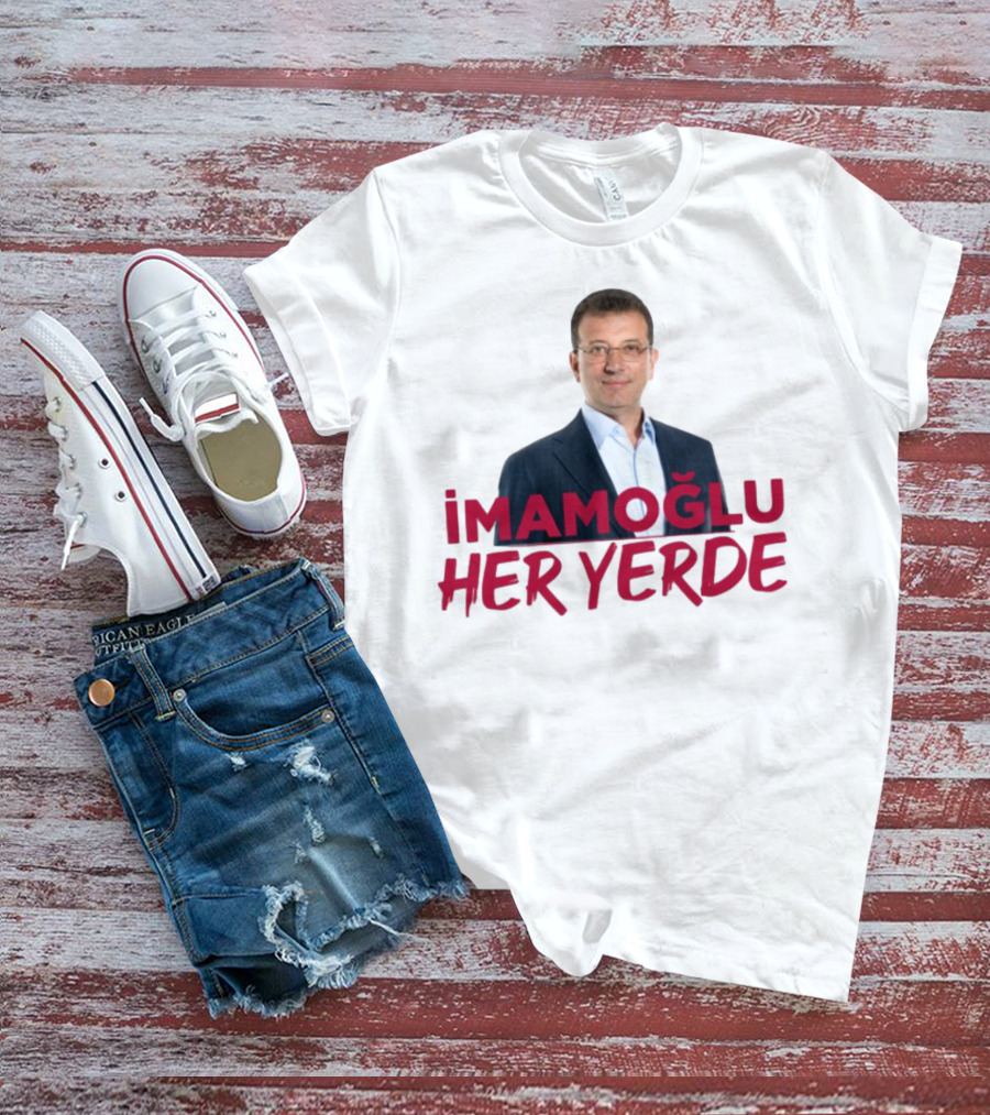 İmamoğlu Her Yerde Etkili Haber T-Shirt