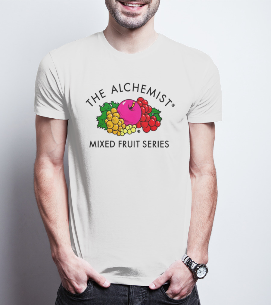 The Alchemist Limited Edition Mixed Fruit Pink Yellow Red Grapes Series T-Shirt